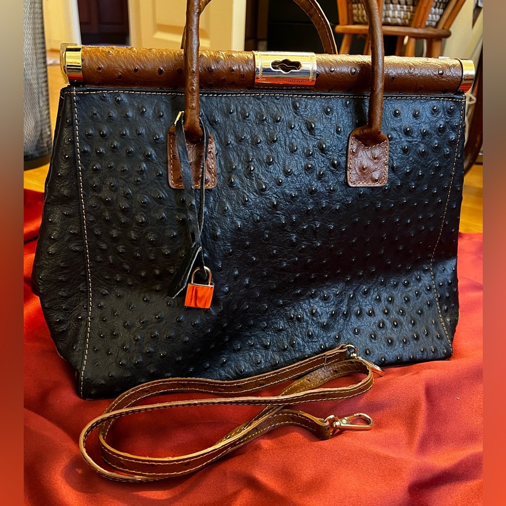 Vintage Genuine Italian Leather Bag
